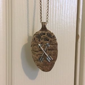 “follow your arrow” necklace